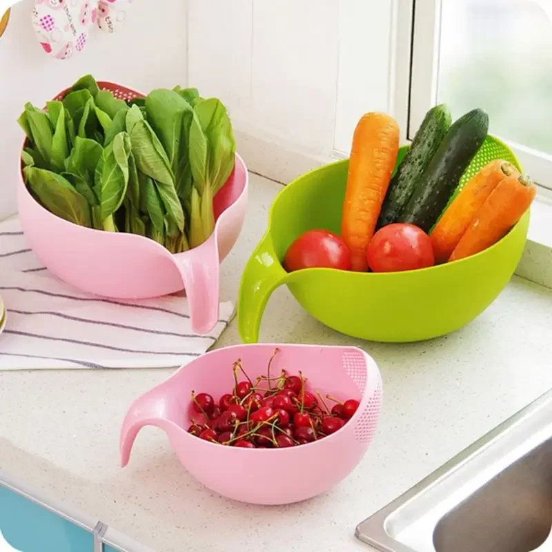 Kitchen Gadgets Rice Filter - Frutta Verdura Ciotola Scolapiatti Strumenti per