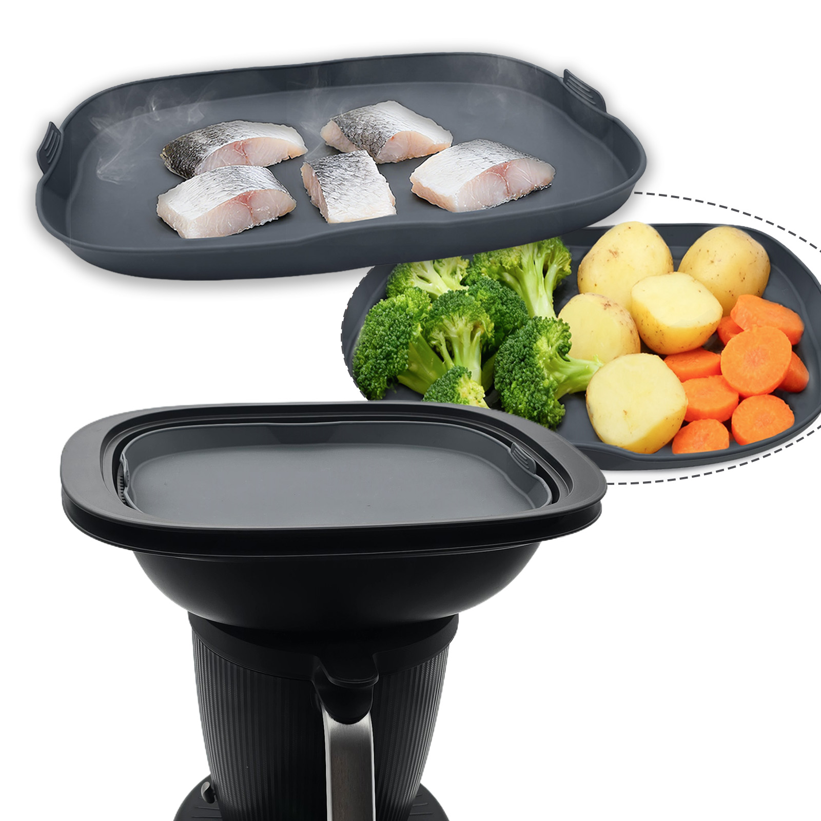 Kitchen Gadgets Thermomix - Vaschetta in Silicone per Cottura a