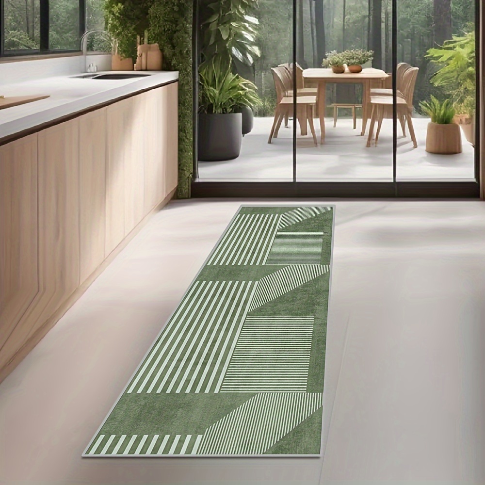 VIKAMA Tappeto verde a strisce - Kitchen Gadgets Green recensione e prezzo