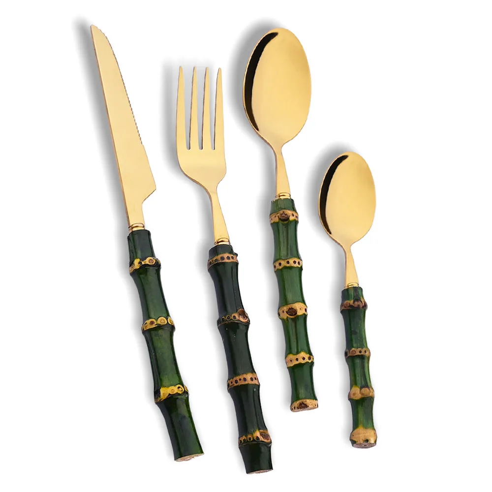 Set di posate da 4 pezzi con m - Kitchen Gadgets Green recensione e prezzo