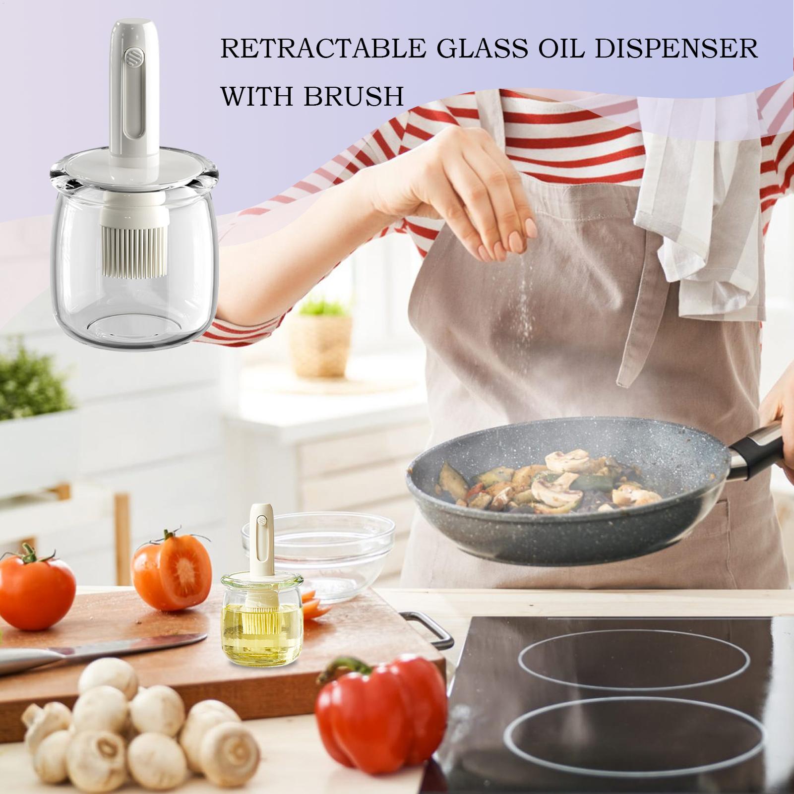 Dispenser di olio Bottiglia di - Kitchen Gadgets Dispenser Brush Holder recensione e prezzo
